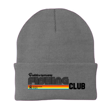 Outdoorsman Fishing Club Disco Embroidered Beanie